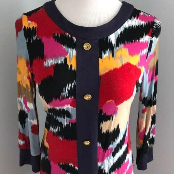 Anthropologie Theme Button Front Dress - Picture 3 of 6